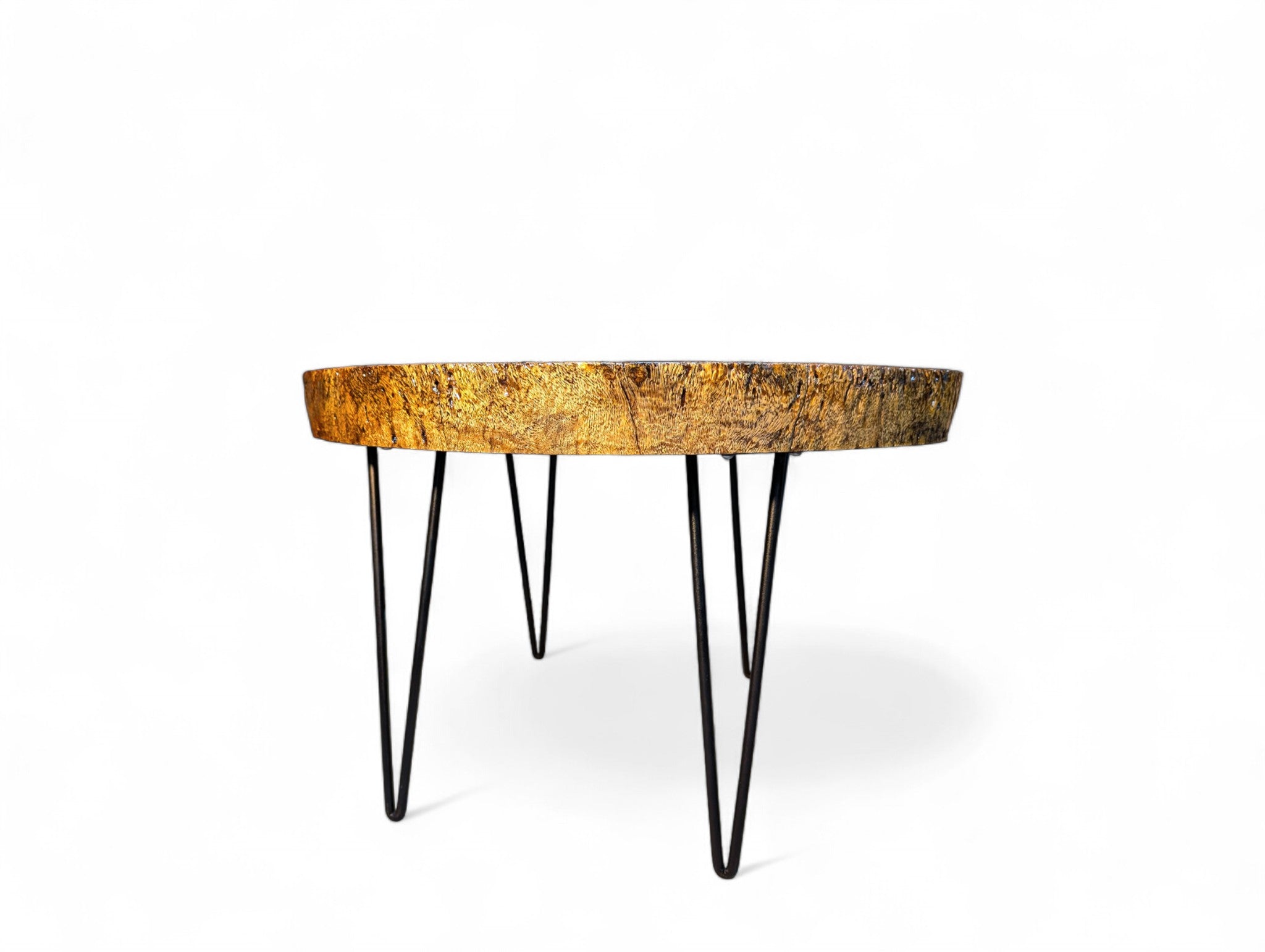 Sandkiaat Live Edge Coffee Table (30" x 29" x 3")