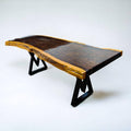 Unique Live Edge African Leadwood Coffee Table (Rectangular 50.5" x 20")