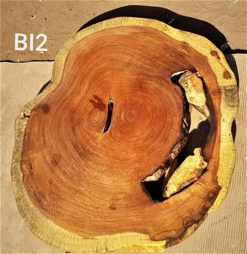 Brown Ivory Slice (36.61" x 39.76" x 2.95")