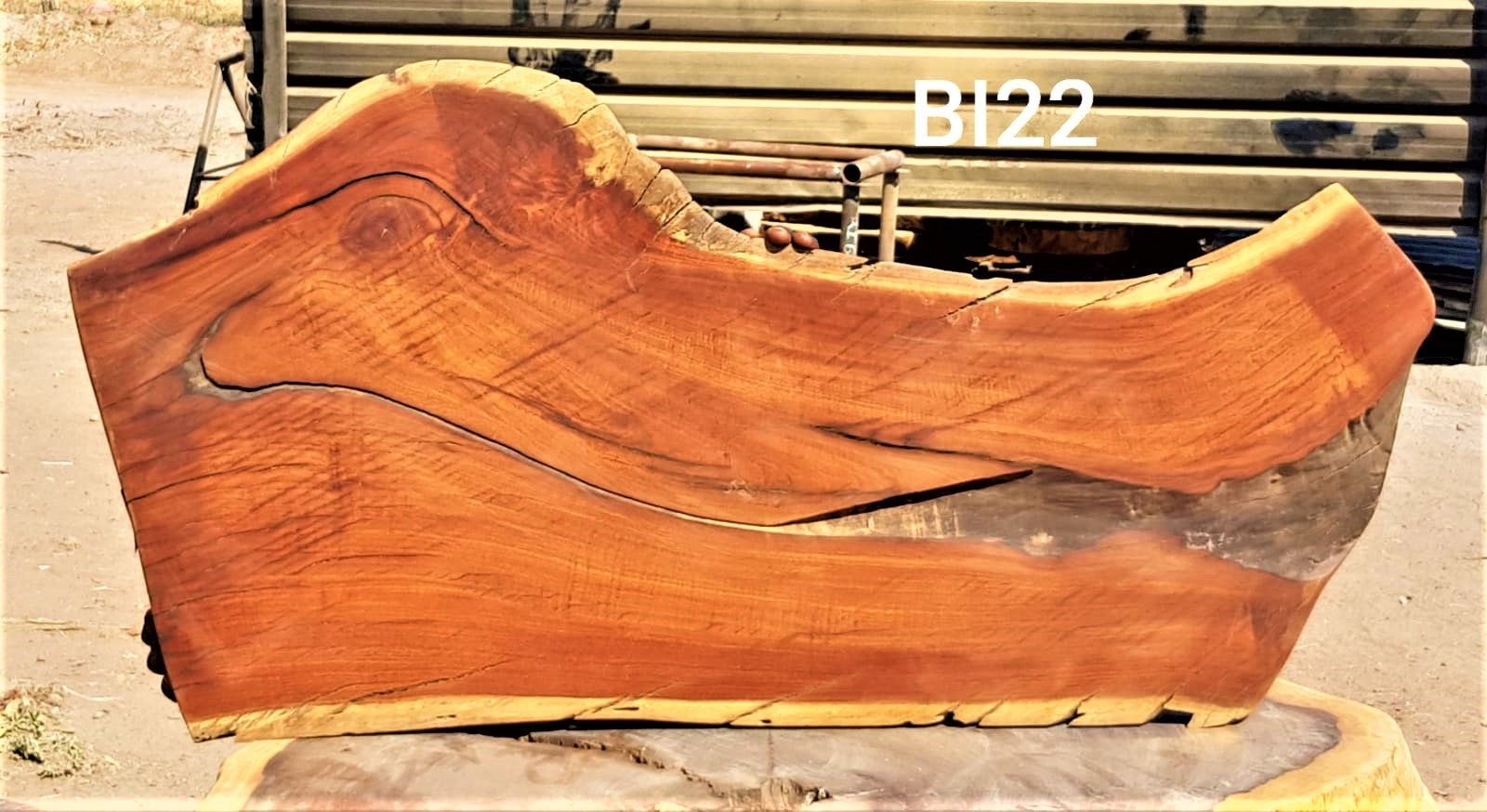 Brown Ivory Slab (38.19" x 16.54" x 1.57")