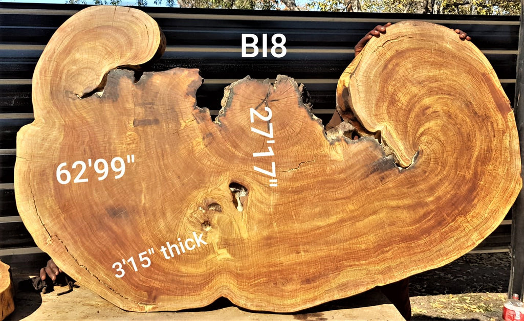 Brown Ivory Slice (62.99" x 27.17" x 3.15")