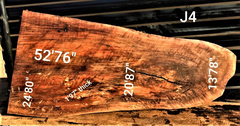 Jackalberry Slab (52.76" x 24.80" x 1.97")