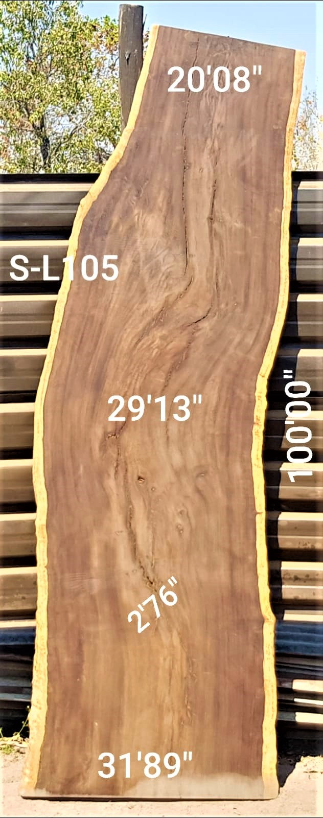 Leadwood Slab (100" x 31.89" x 2.76")