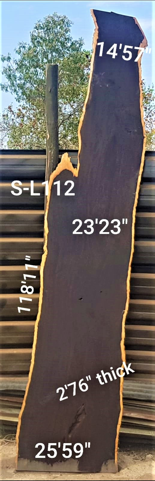 Leadwood Slab (118.11" x 25.59" x 2.76")