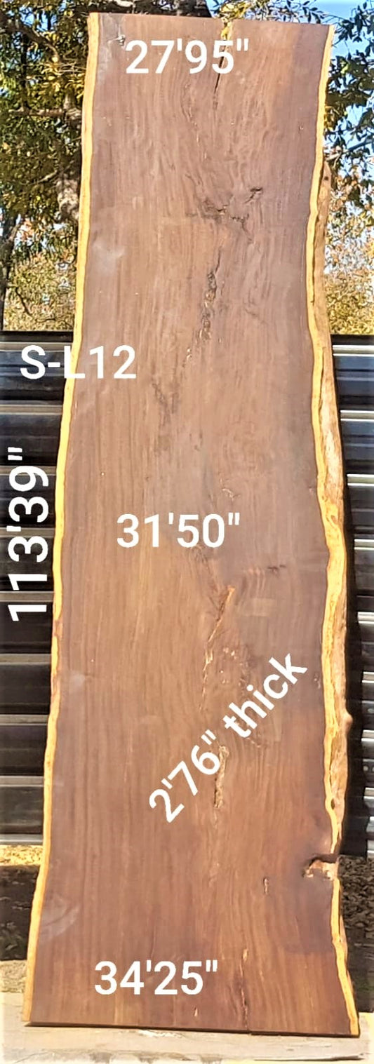 Leadwood Slab (113.39" x 34.25" x 2.76")
