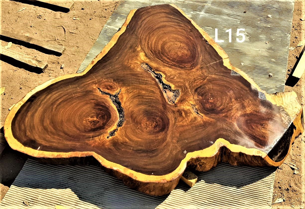 Leadwood Slice (45.28" x 39.76" x 3.15")