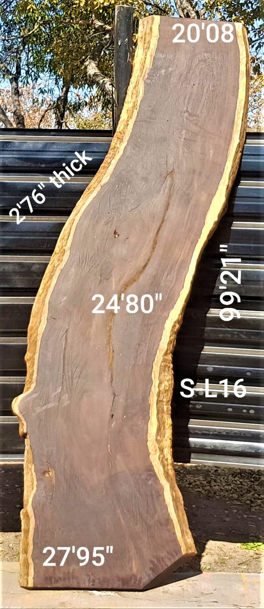 Leadwood Slab (99.21" x 27.95" x 2.76")