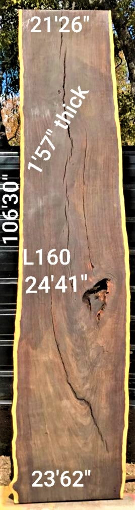 Leadwood Slab (106.30" x 24.41" x 1.57")