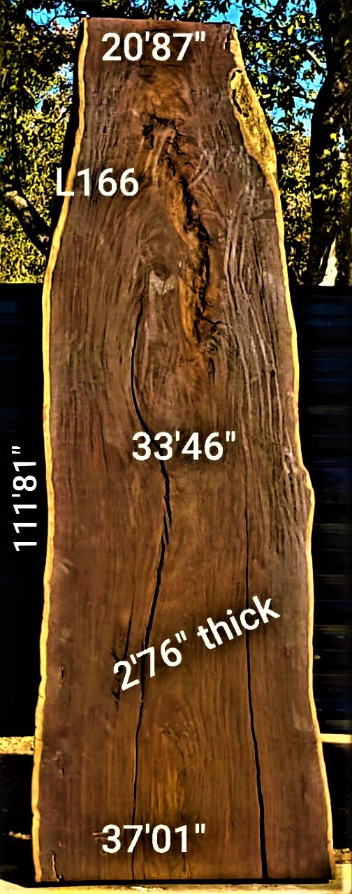 Leadwood Slab (111.81" x 37.01" x 2.76")