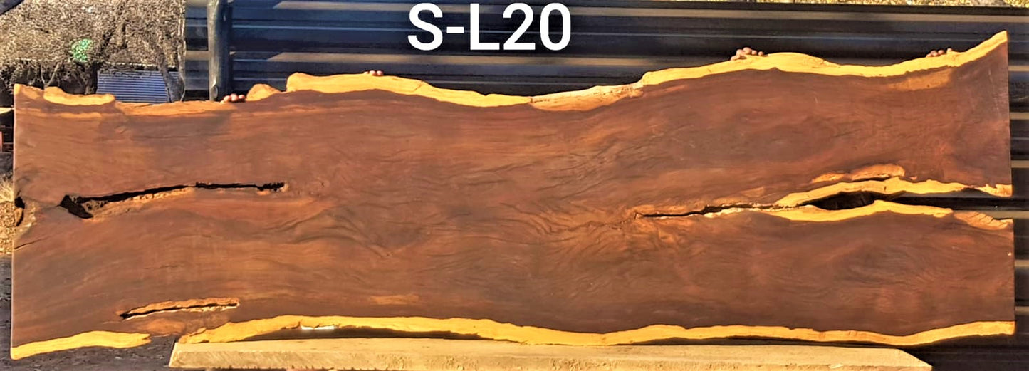 Leadwood Slab (112.20" x 34.25" x 2.17)