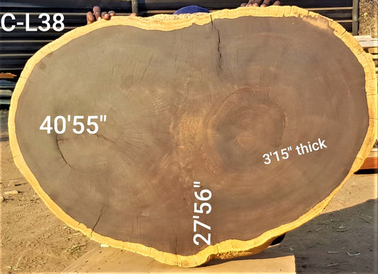 Leadwood Slice (40.55" x 27.56" x 3.15")
