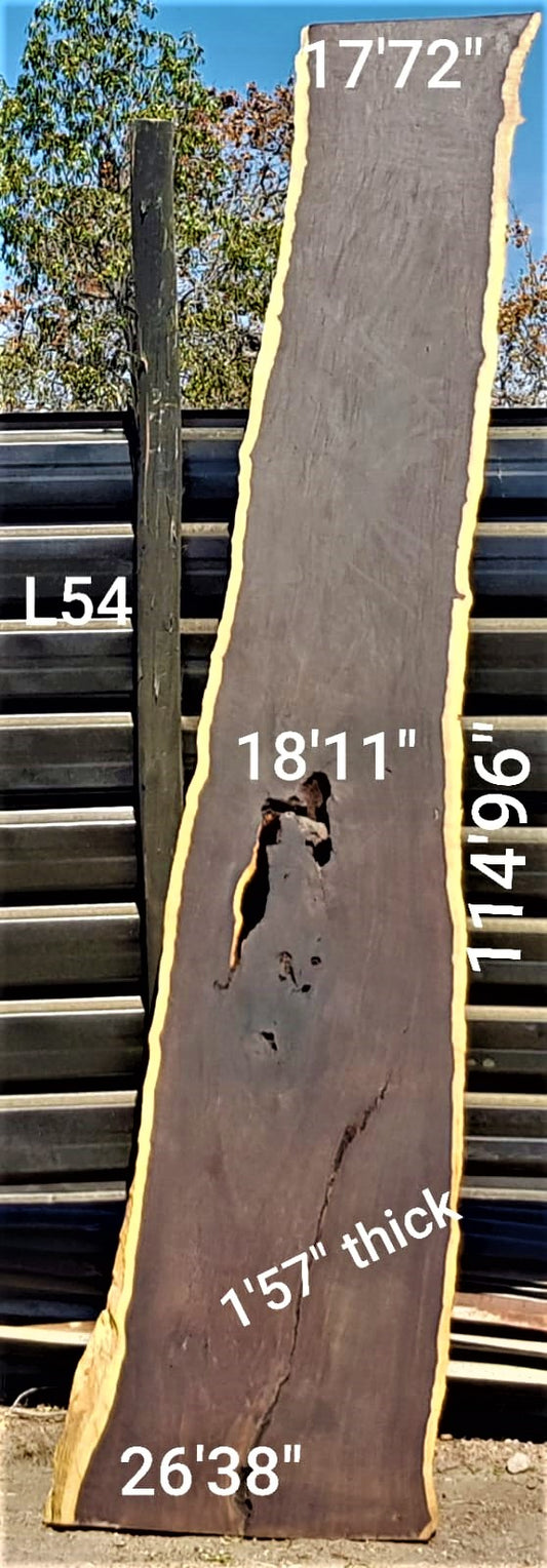 Leadwood Slab (114.96" x 26.38" x 1.57")