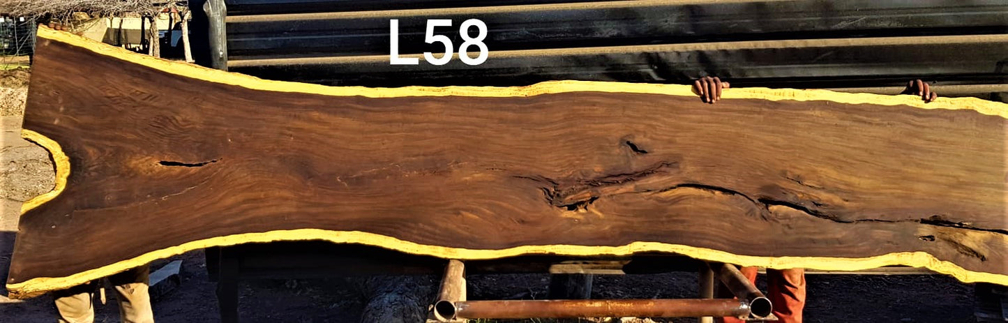 Leadwood Slab (122.44" x 36.22" x 1.57")