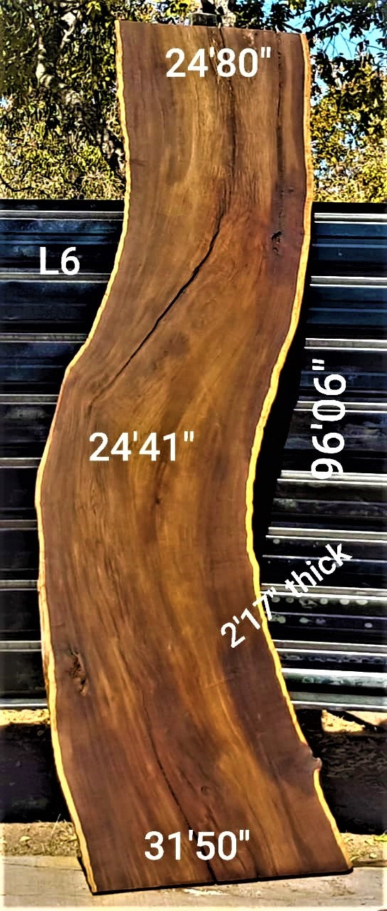 Leadwood Slab (96.06" x 31.50" x 2.17")