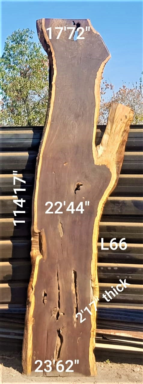 Leadwood Slab (114.17" x 23.62" x 2.17")