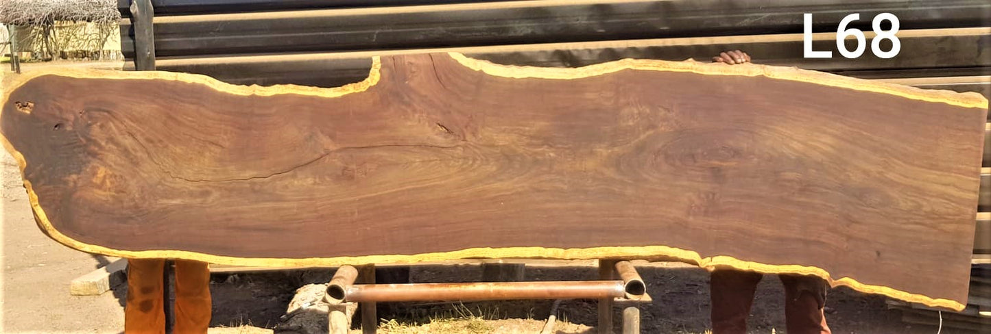 Leadwood Slab (116.93" x 25.20" x 2.36")