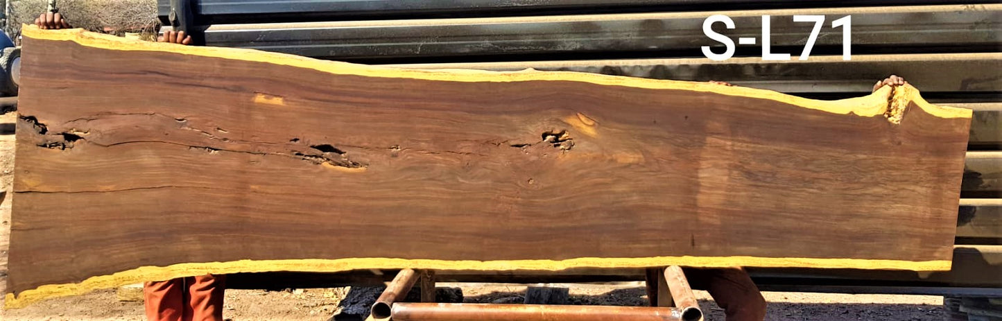 Leadwood Slab (118.11" x 34.25" x 2.56")