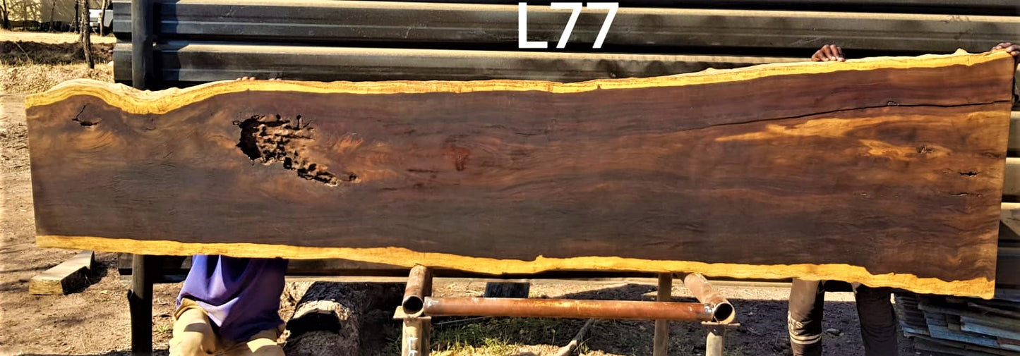 Leadwood Slab (114.96" x 32.28" x 2.56")