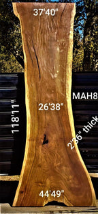 Mahogany Slab (118.11" x 26.38" x 2.36")